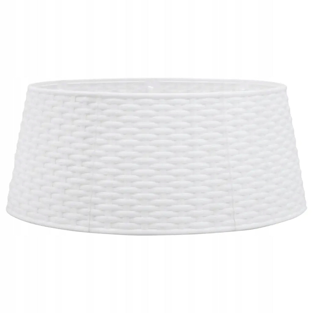 Christmas tree cover, white, Ø56x23 cm, plastic