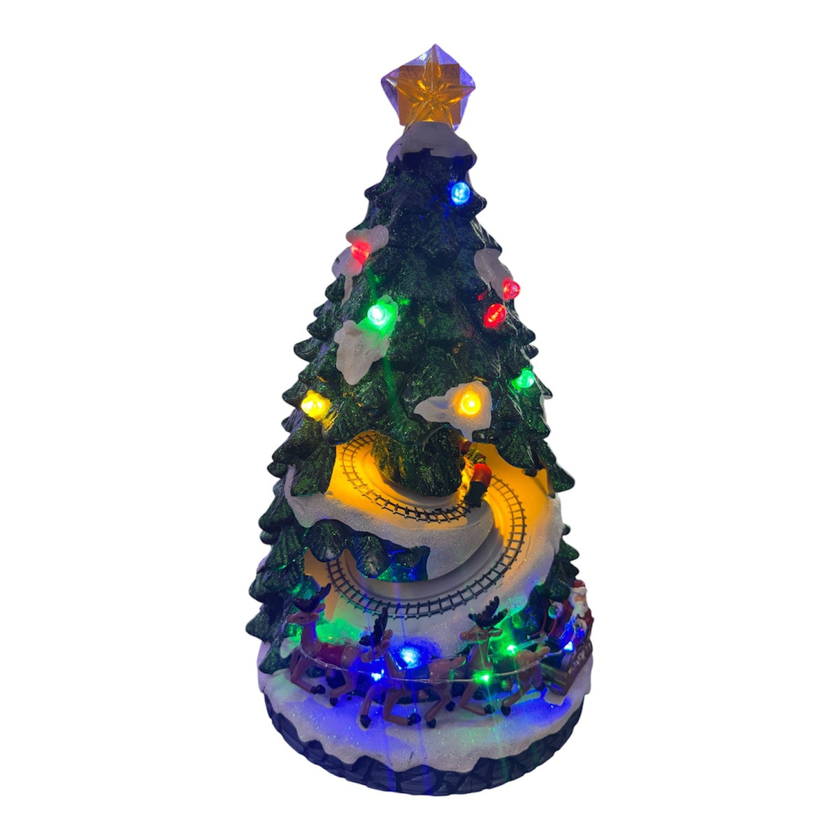 Christmas tree music box Led USB cable melodies moving accessories Manufacturer code 1456