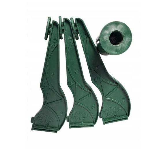 Christmas tree stand artificial plastic universal whole set 150-180 cm