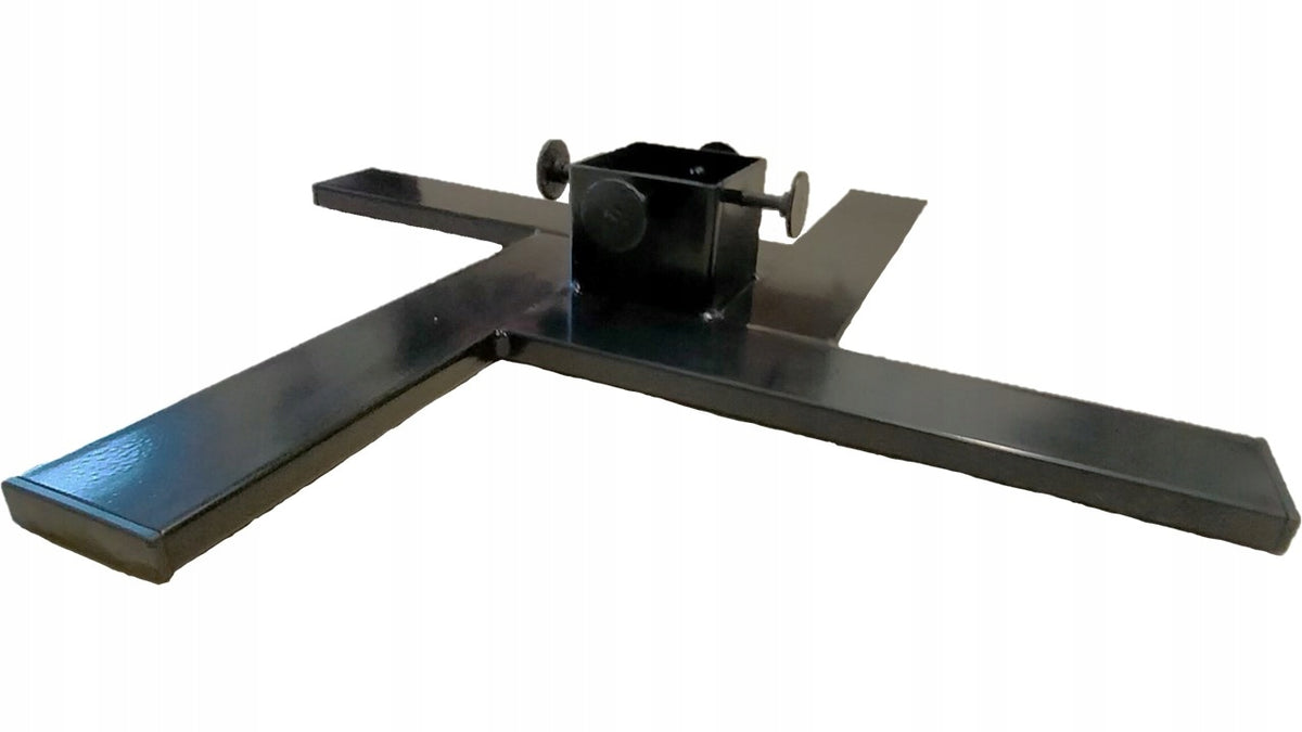 Christmas tree stand type X black