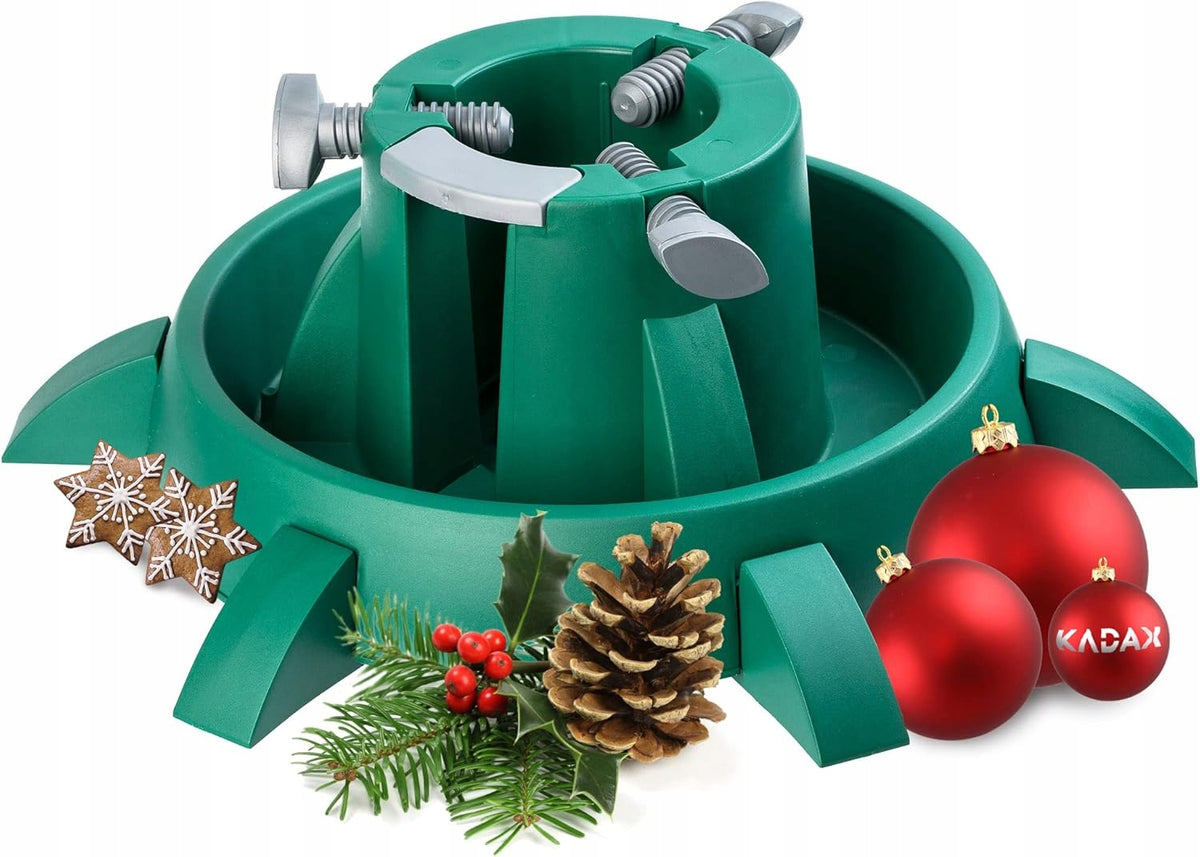 Christmas tree stand up to 3m with water tank green 48cm