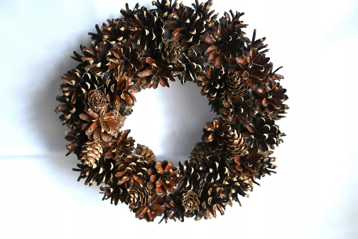 Christmas wreath with cones 30 cm Brand no brand