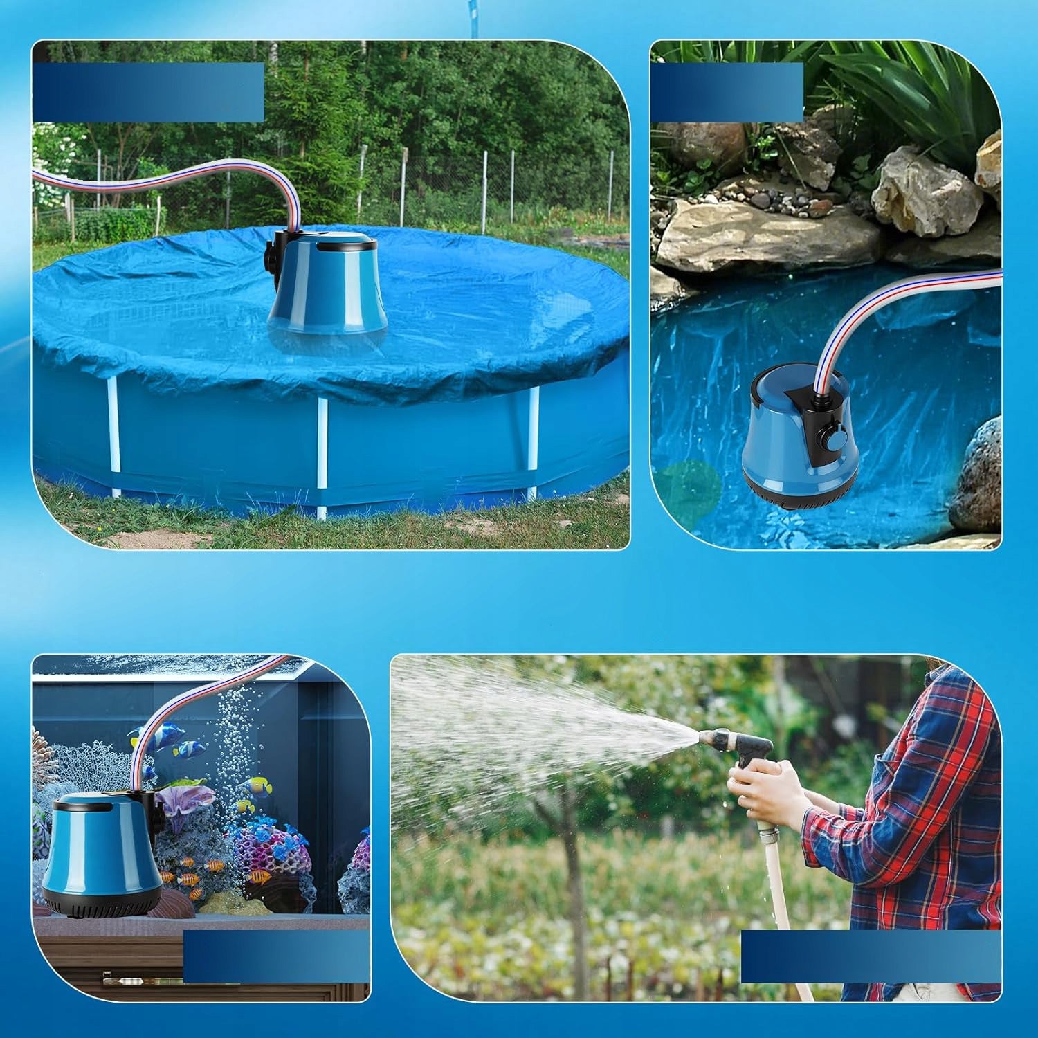 Circulation Pump for pond Water Pool Waterfall Fountain 3800 l/h Manufacturer no brand