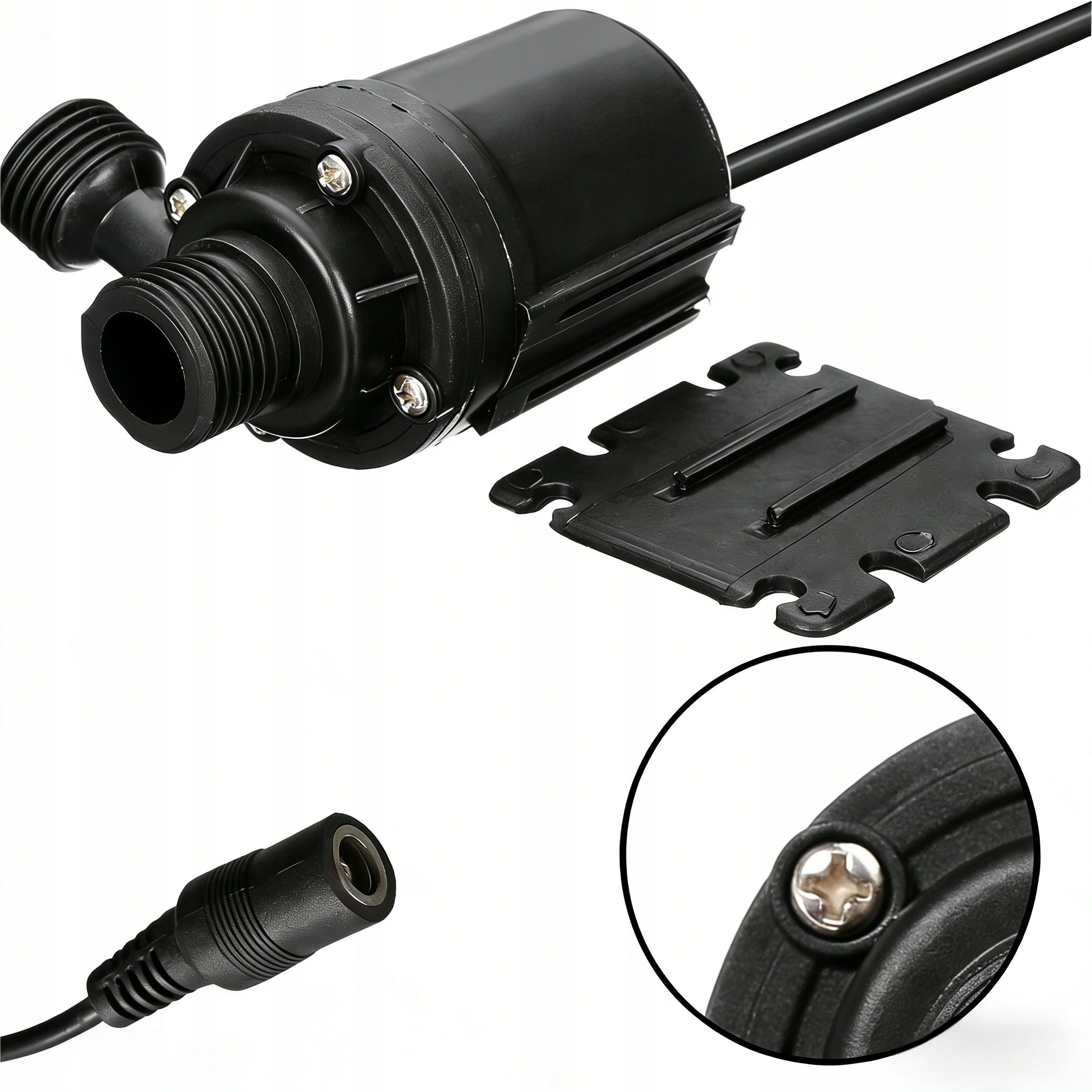 Circulation pump DC 12V 800l/h 1/2"