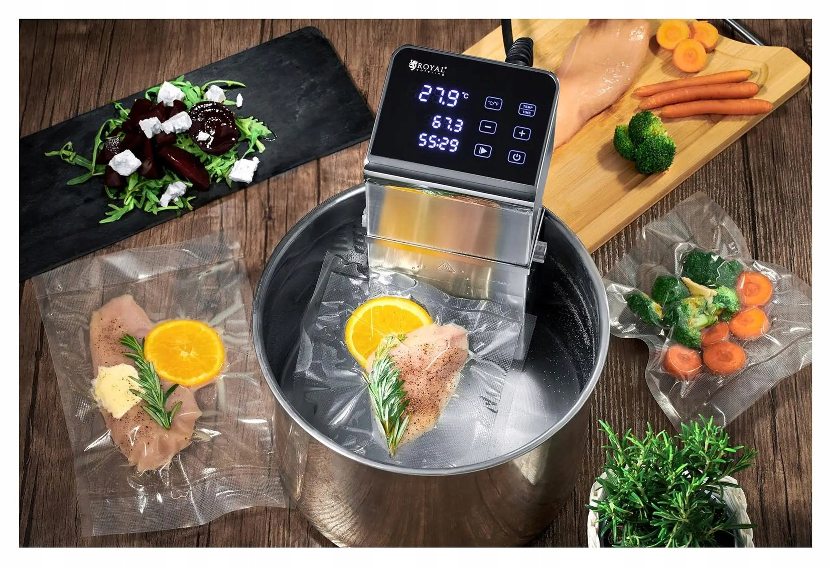 Circulator sous vide 2300 W Royal Catering RCVG-43 10011736 Manufacturer code 10011736