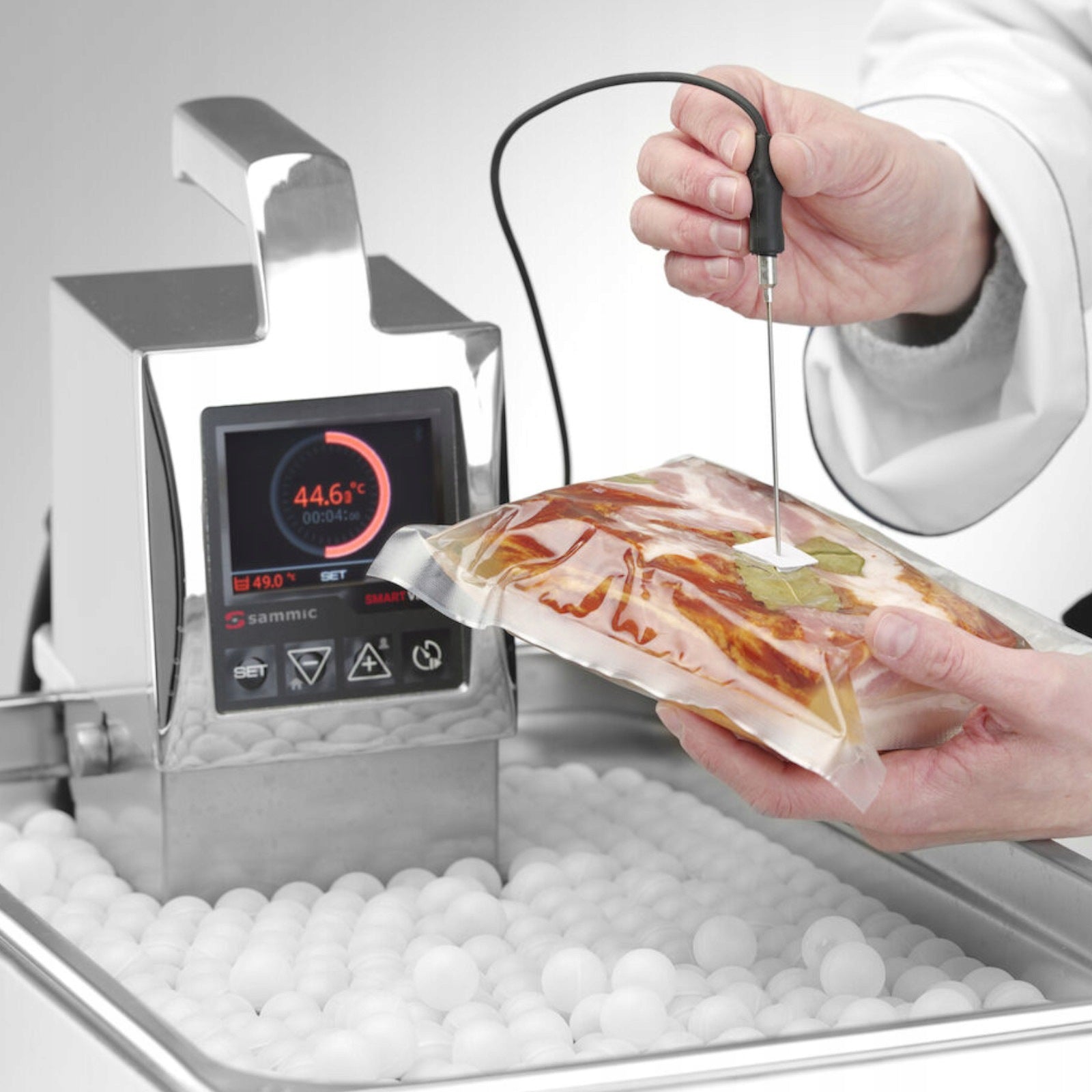 Circulator sous vide Sammic 2000W 230V stainless steel 56l gastronomic Model 4902890779157