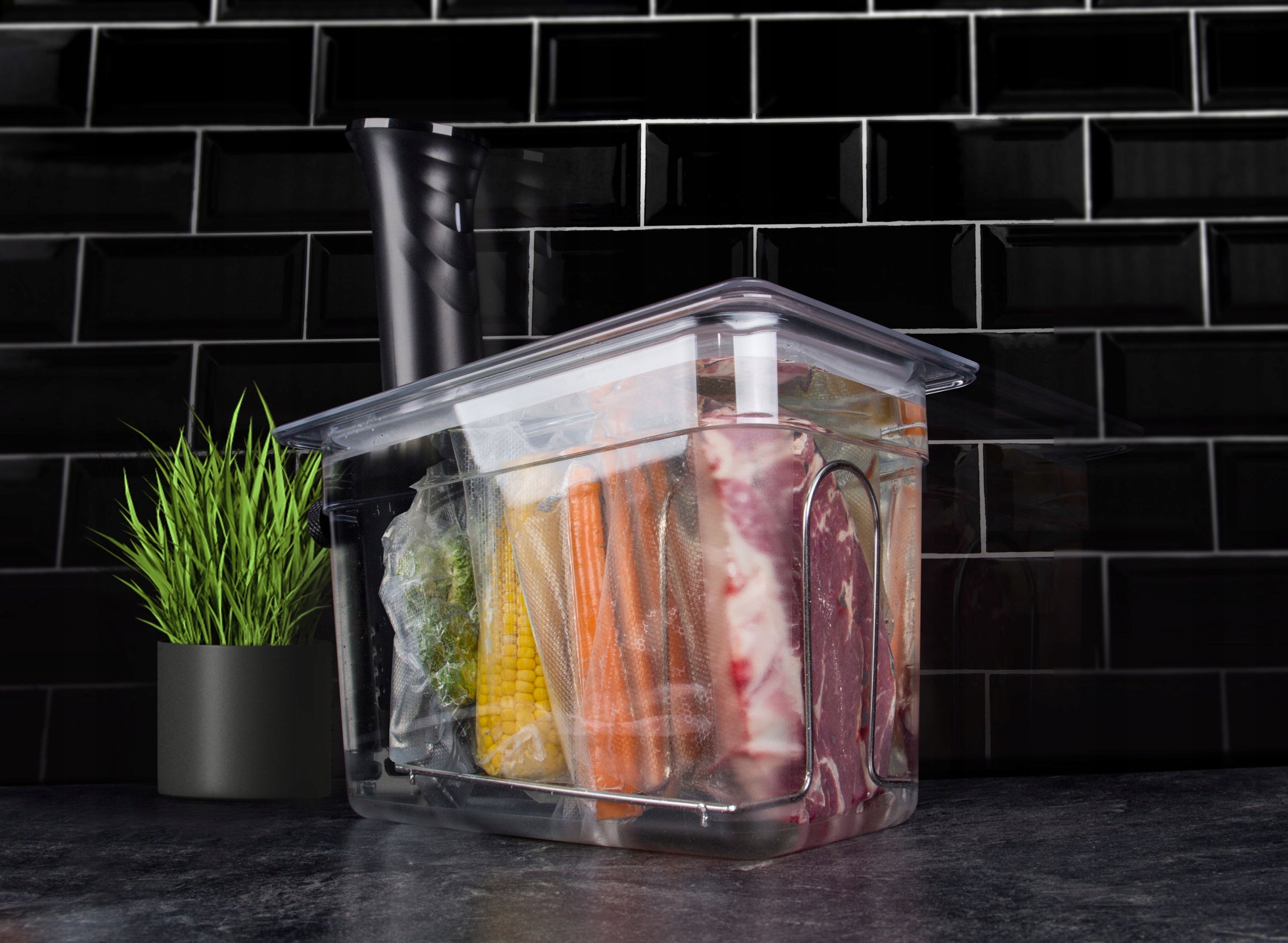 Cirkulátor pro sous vide G21 Maestro 1200 W černý Model Maestro