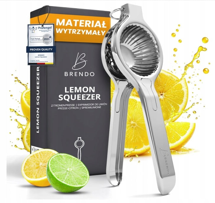Citrine Juicer Lime Citrus Handheld Stainless Steel Press Brendo
