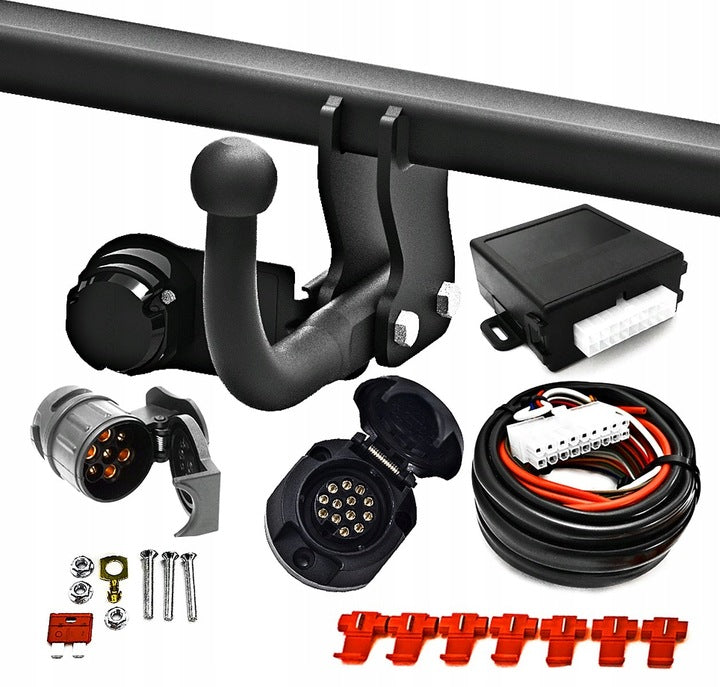 Citroen Berlingo 2 2008 L1 4380mm towbar + 13pin module