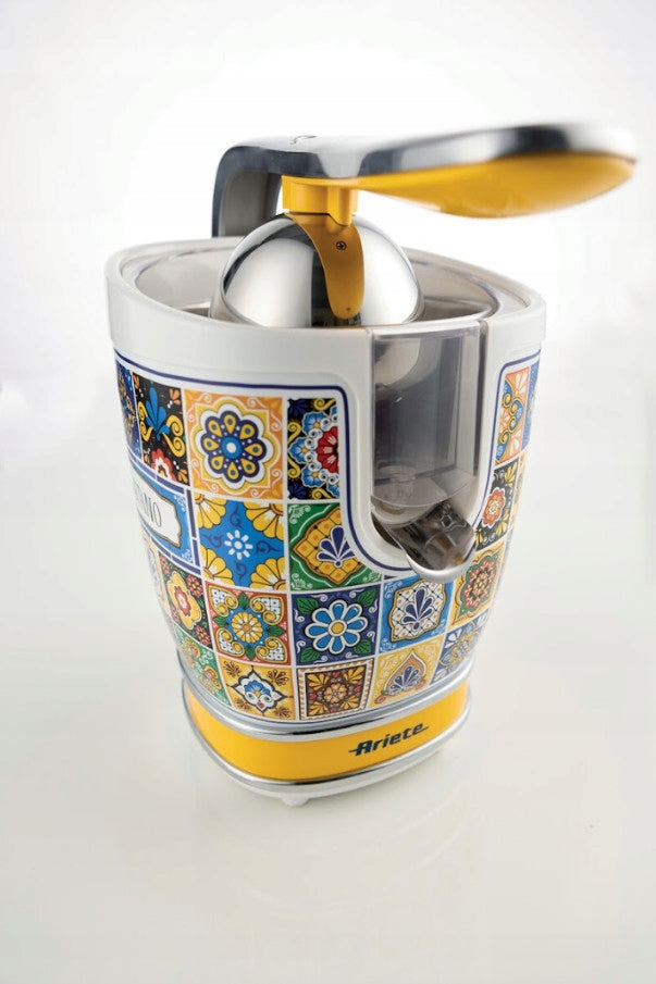 Citrus Juicer Ariete 413 Positano 85W Juice Drain Metal Housing Brand Ariete