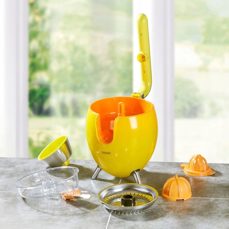 Citrus juicer 2 slopes Kitchencook PRESSPOD YELLOW Manufacturer code PRESSPOD YELLOW