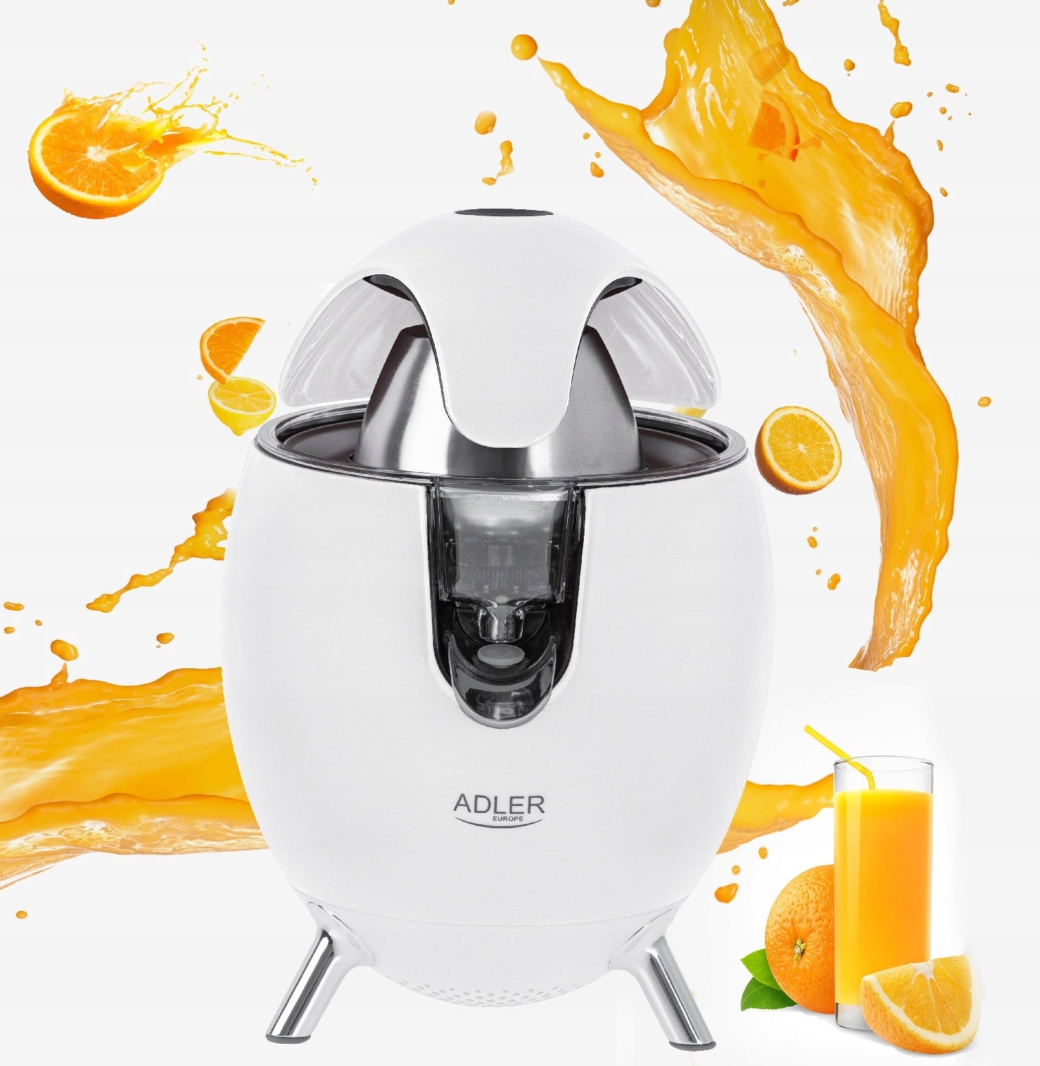 Citrus juicer ADLER AD 4013w white 800 W Manufacturer code AD 4013w