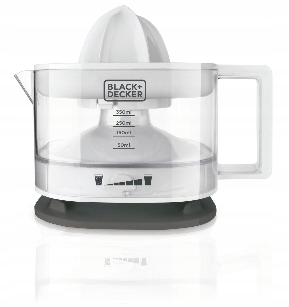 Citrus juicer Black+Decker BXCJ25E white 25 W