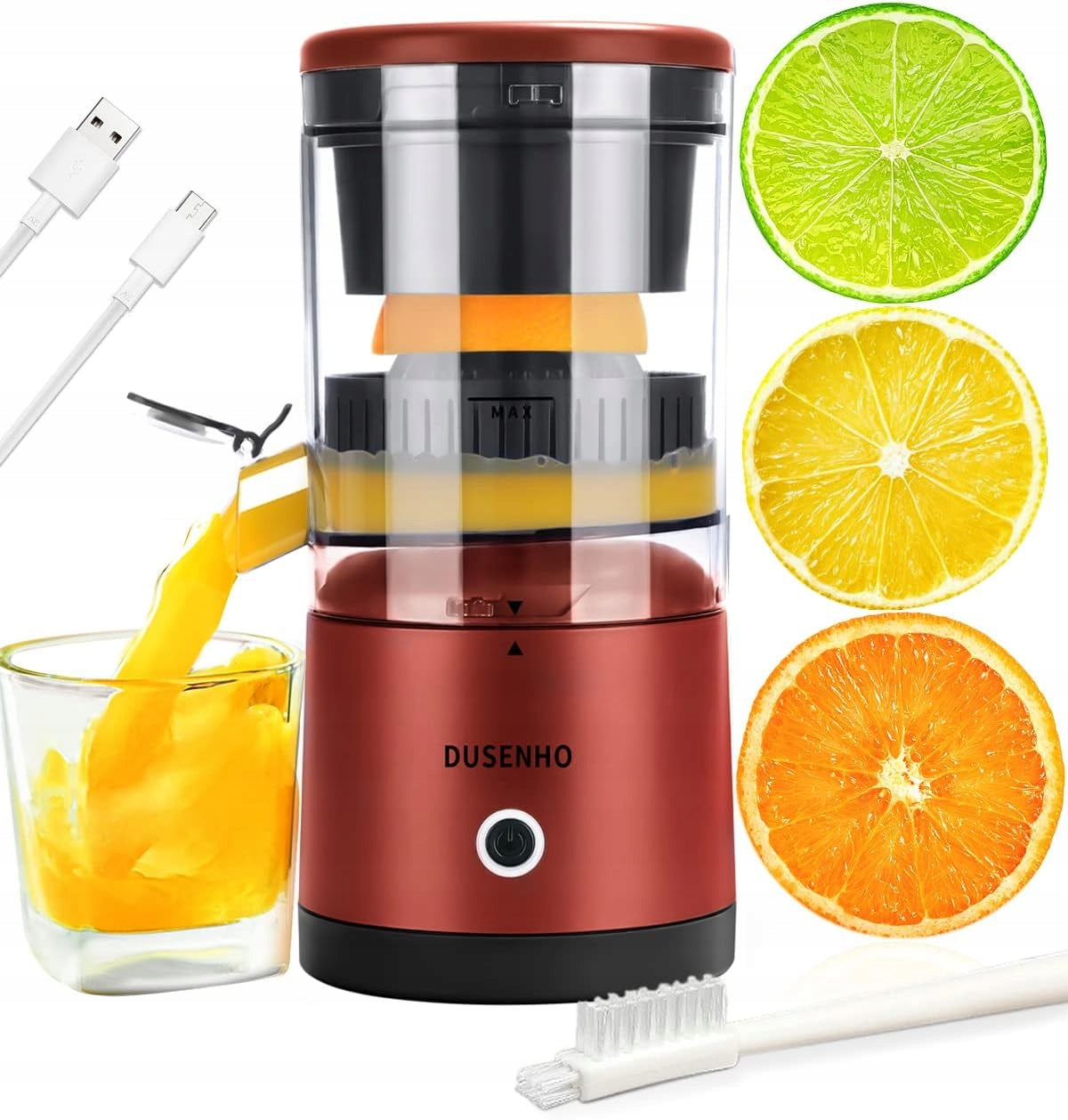 Citrus juicer Dusenho JUICER001 red