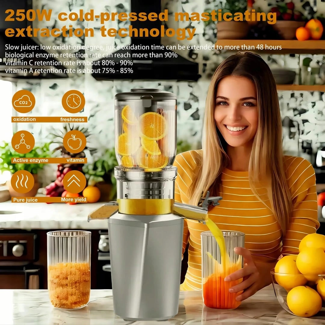 Citrus juicer Fyenkfar FYJSSJ1A01SG silver/grey 250 W Power rating 250 W