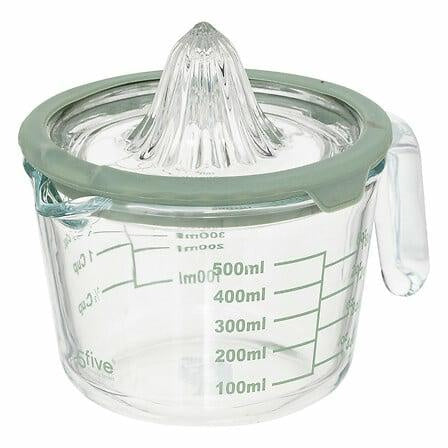 Citrus juicer Néo glass green