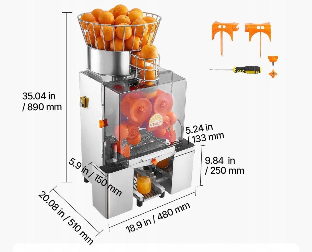 Citrus juicer premium gastronomic juicer 120 W 20/min Brand no brand