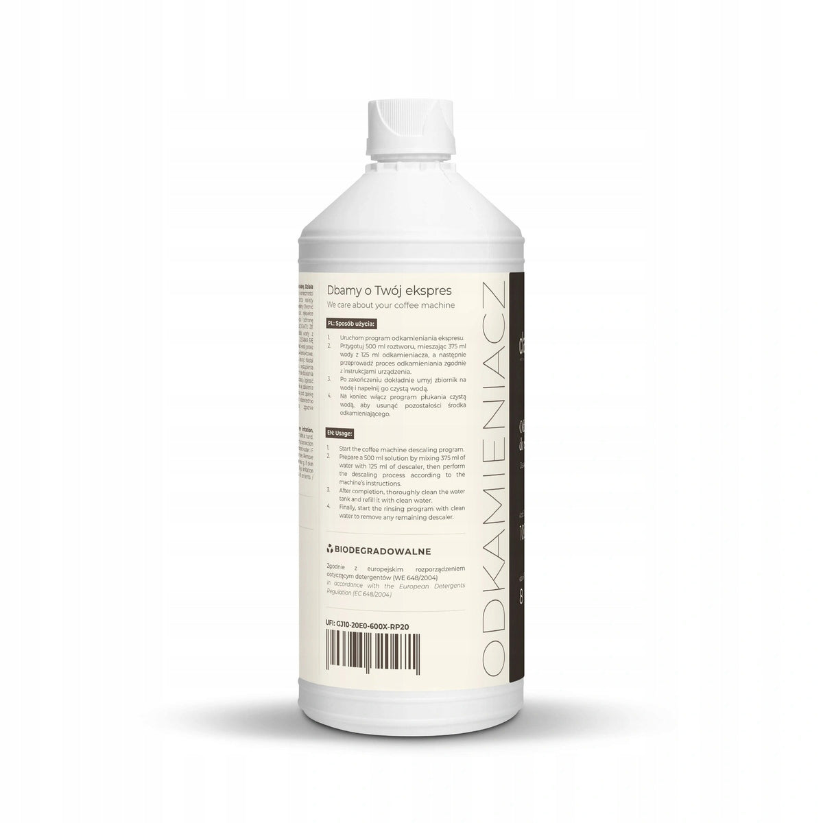 Claro 1L Universal Liquid Descaler for Espresso Machines Concentrate 8 cycles Packaging status original