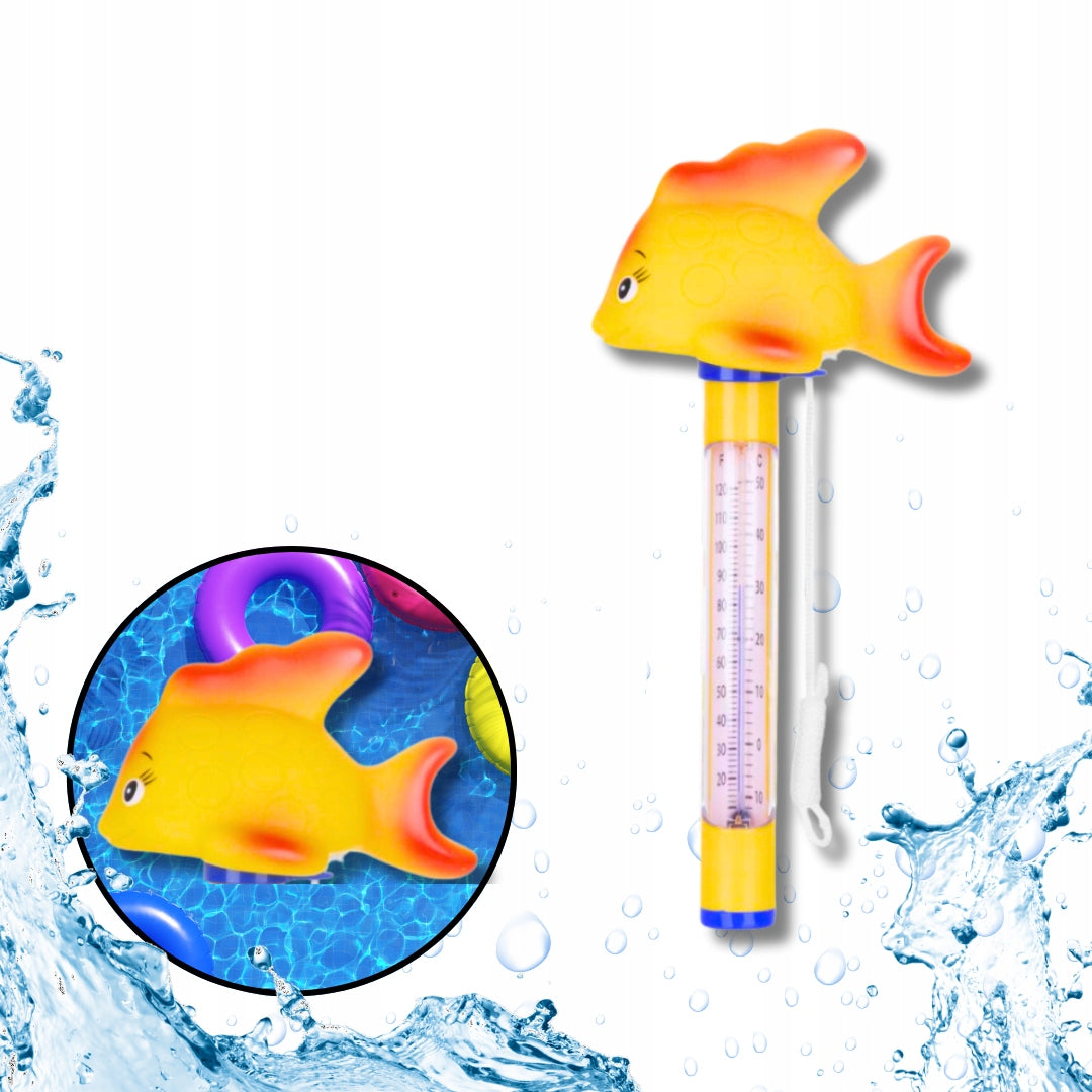 Classic FISH Pool Thermometer for Children's Water Bathtub Pool