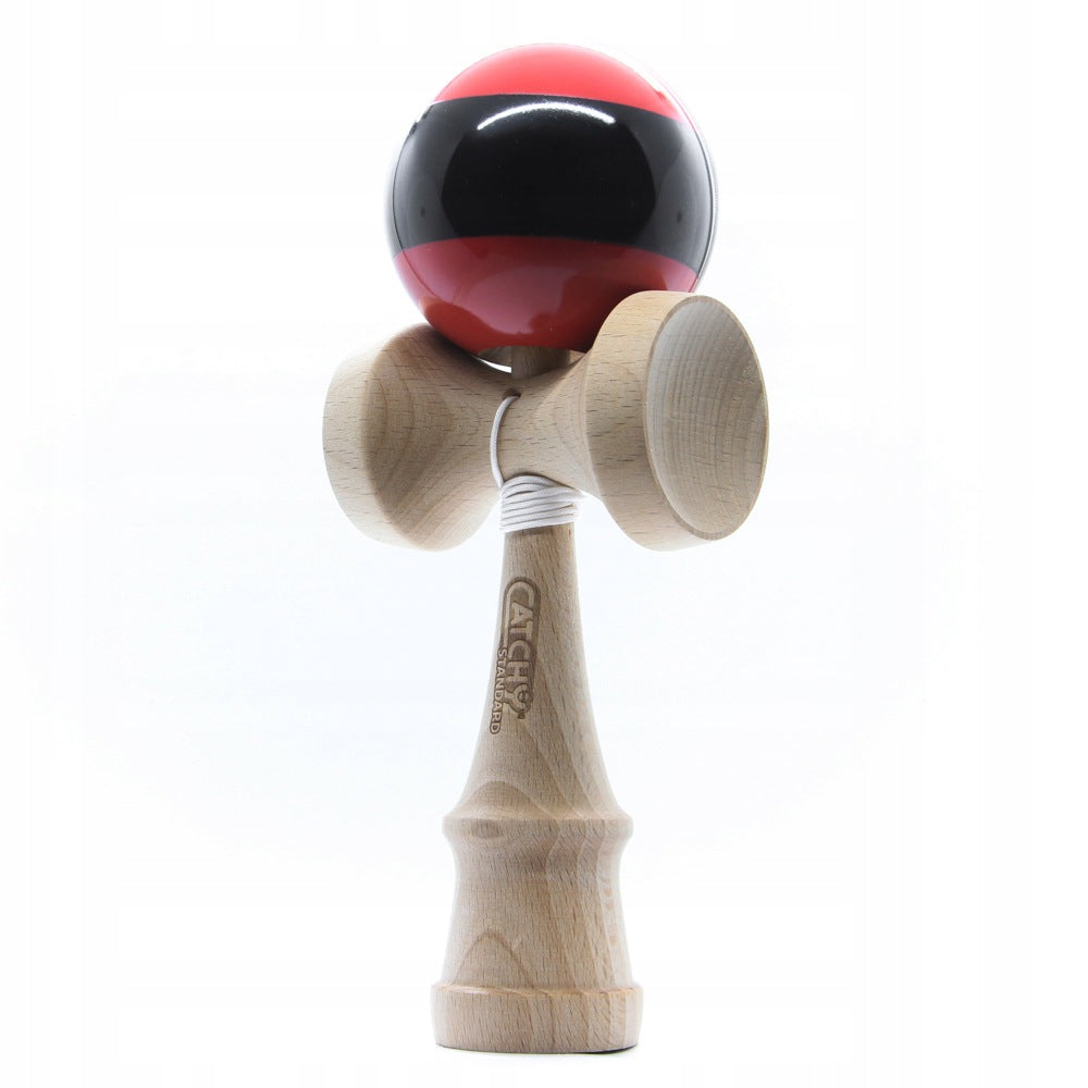 Classic Japanese Kendama Game YoyoFactory, Red-Black