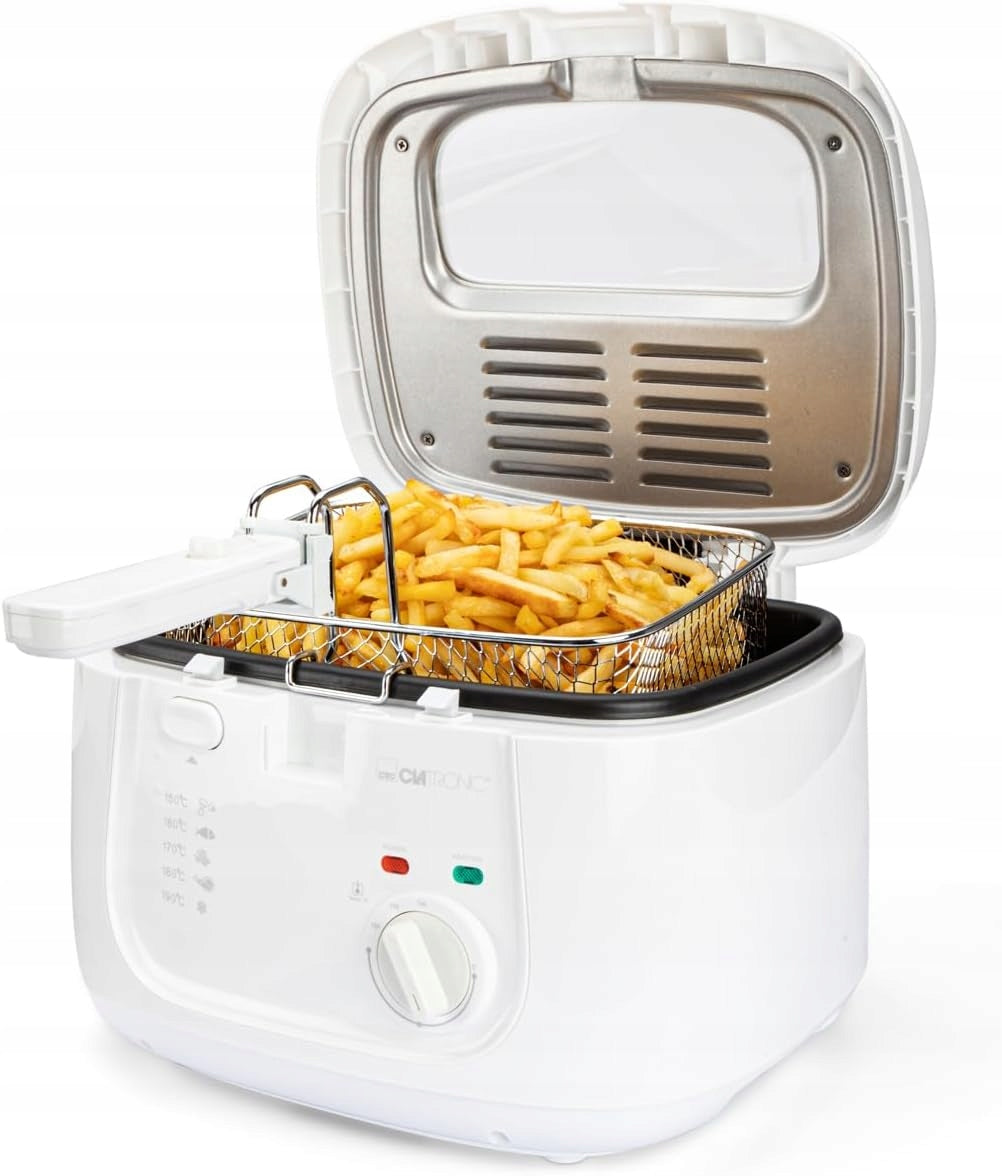 Clatronic Oil fryer 2.5L filter non-stick temp adjustment