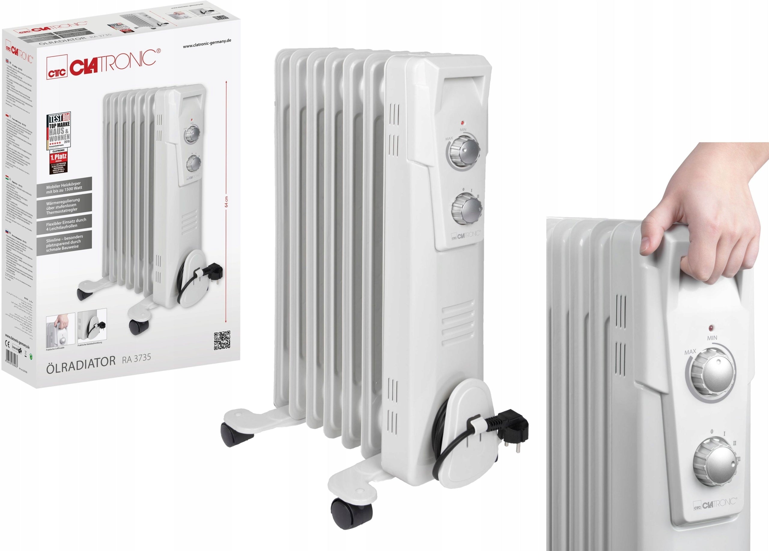 Clatronic Oil radiator RA 3735