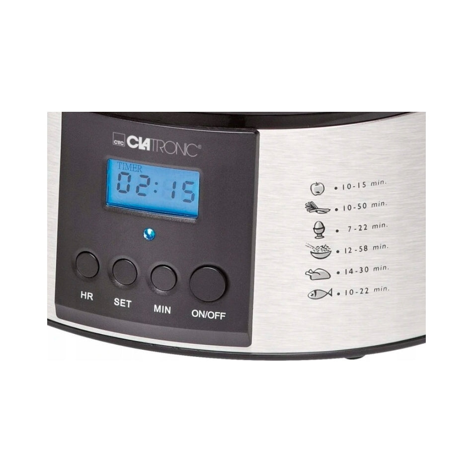 Clatronic Steamer Clatronic DG 3547 inox ( 9 litres ; colour inox ) Packaging status original