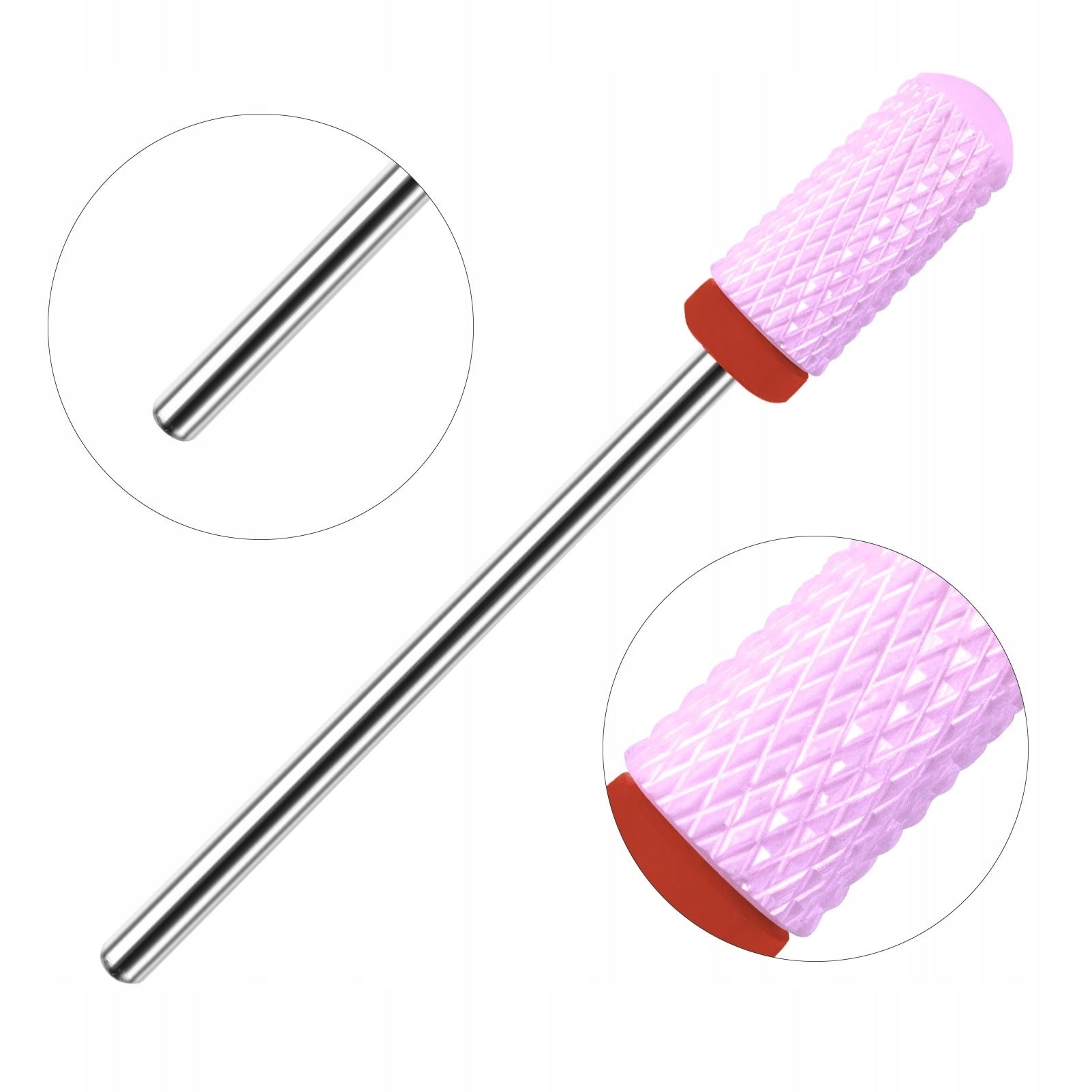 Clavier set of 7 in case diamond ceramic cutter for cuticle nails Brand Clavier