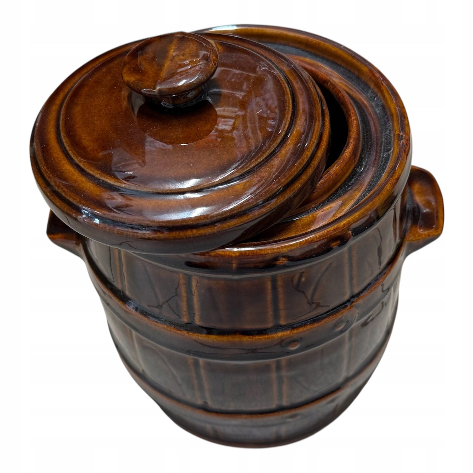 Clay pot - barrel 3,0L Brand Chomik Gdów