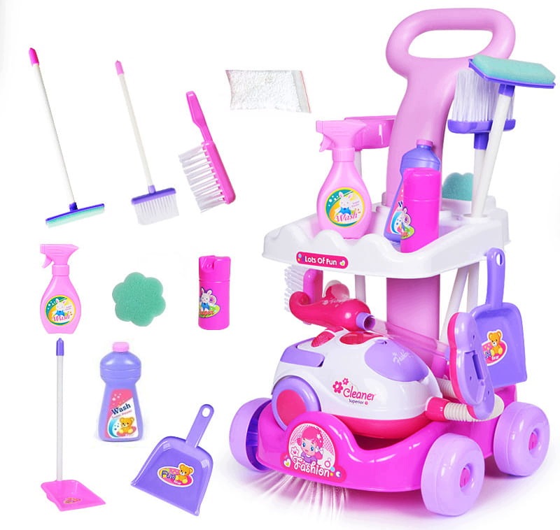 Cleaning Kit Baby Cleaner Trolley Battery Operated Vacuum Cleaner Sound Manufacturer code 59057211803122020
