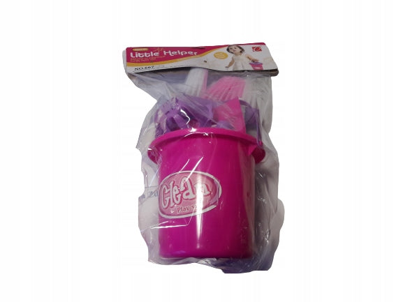 Cleaning Kit with Bucket - Pink Brand no brand
