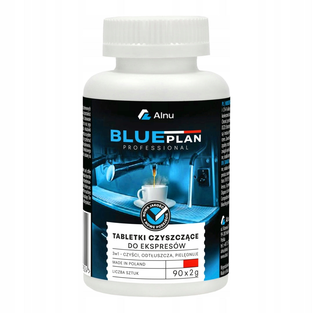 Cleaning Tablets for 3in1 Expresses |BLUEPLAN |Professional |90 pcs x 2G Packaging status original