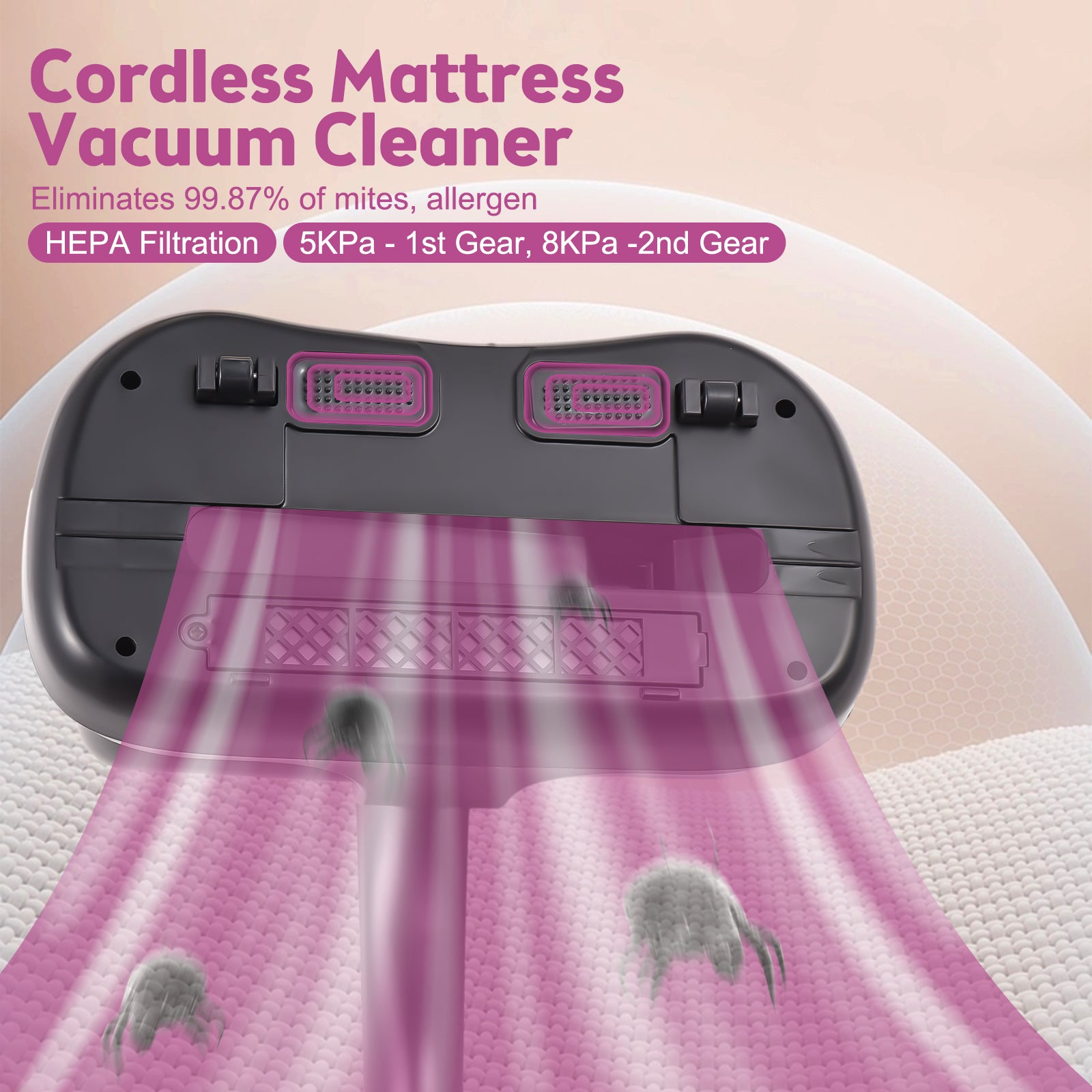 Cleaning Vacuum Cleaner in Bed 8kpa Suck Shockless Vacuum Cleaner D2 Kind other