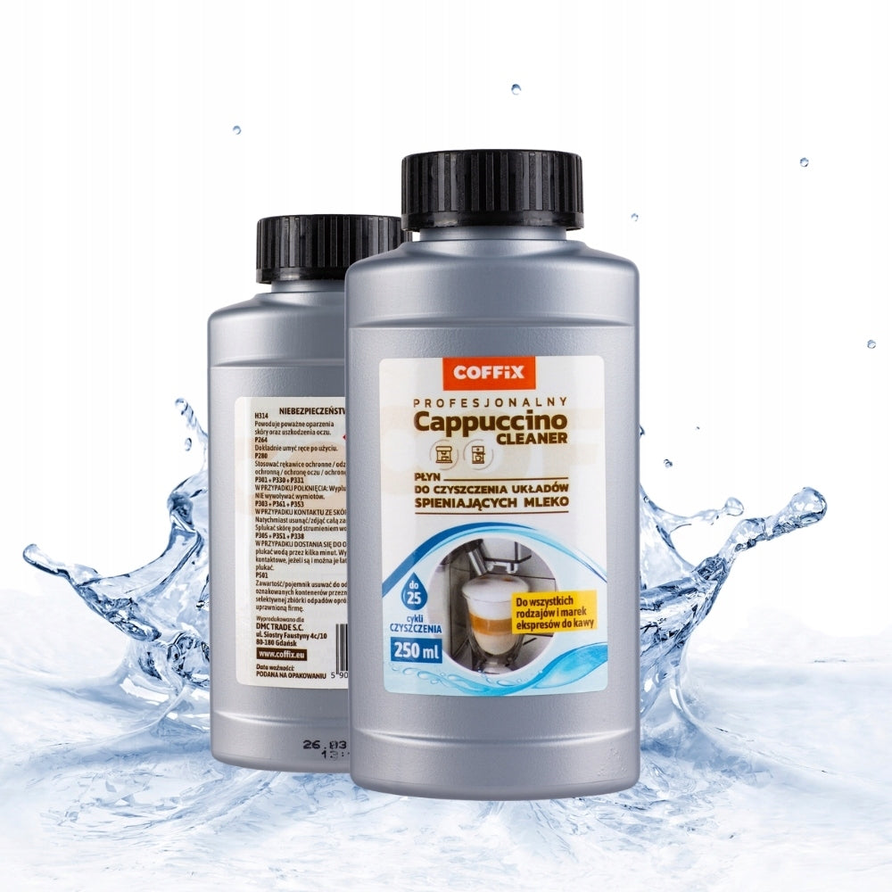 Cleaning fluid milk system for hose tube machine universal 250 ml Brand Coffix