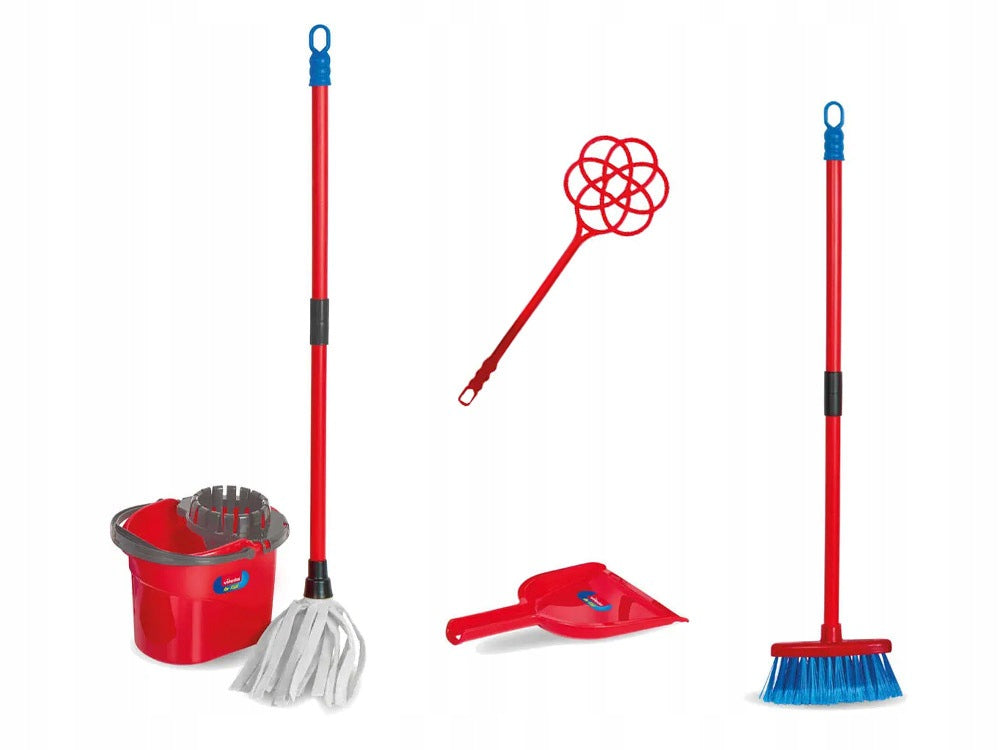 Cleaning kit Vileda Pulizie for children Mop, bucket, broom ZA6730 Brand Unogiochi