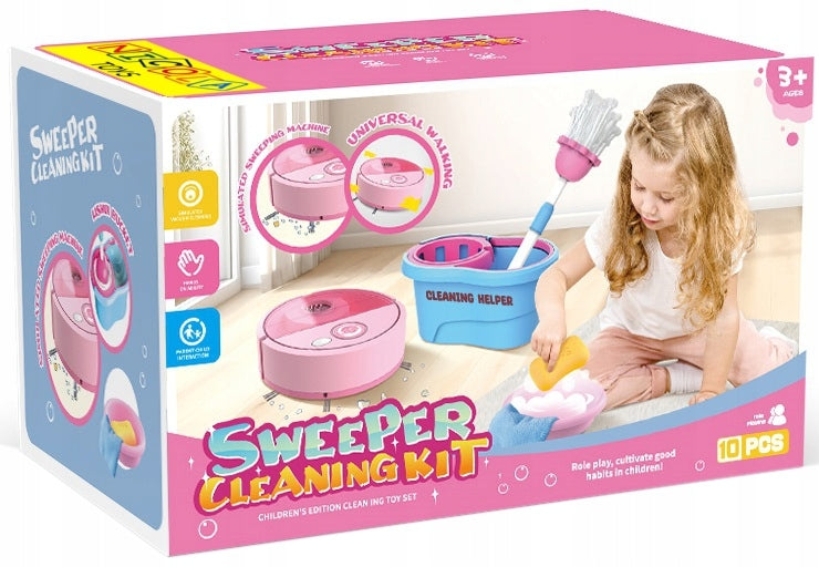Cleaning kit cleaner vacuum cleaner robot cleaning + accessories 2181 Batteries included no