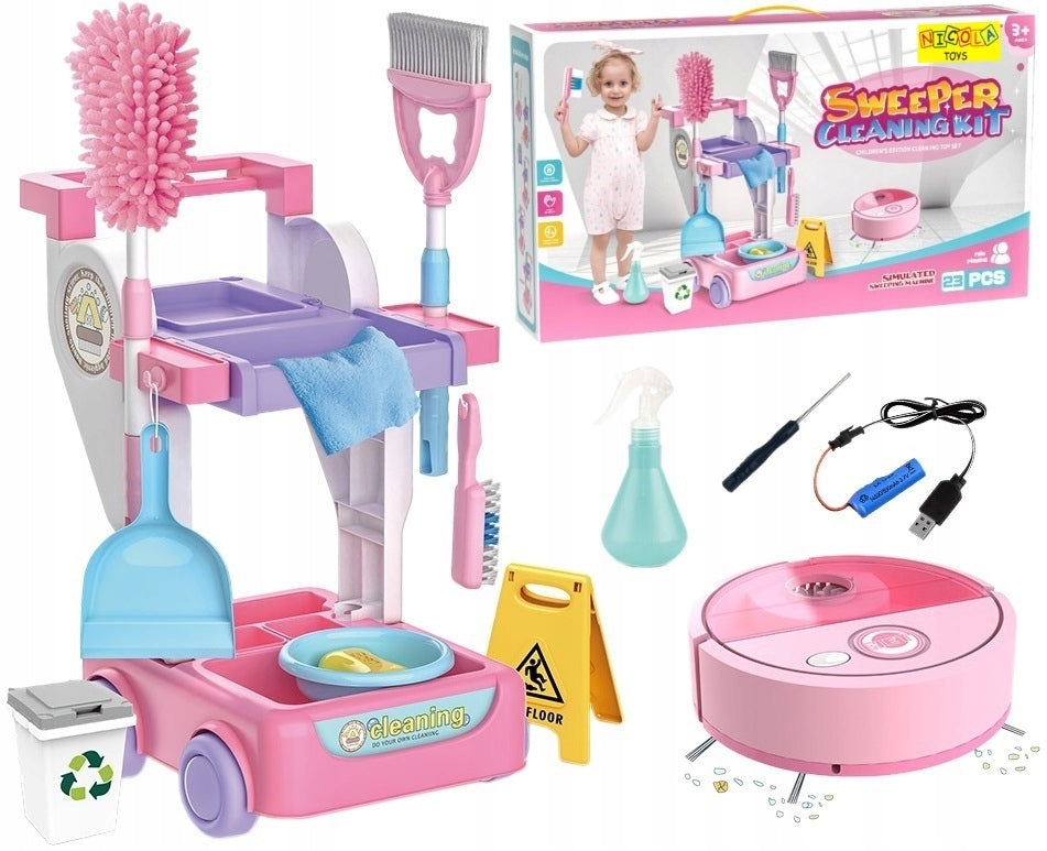 Cleaning kit cleaner vacuum cleaner robot cleaning + accessories 2198