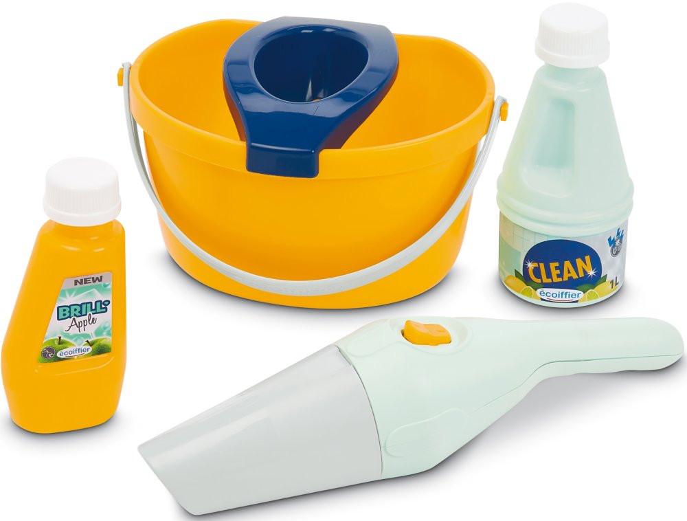 Cleaning kit for children trolley with accessories Vacuum cleaner Ecoiffier Manufacturer code 2769