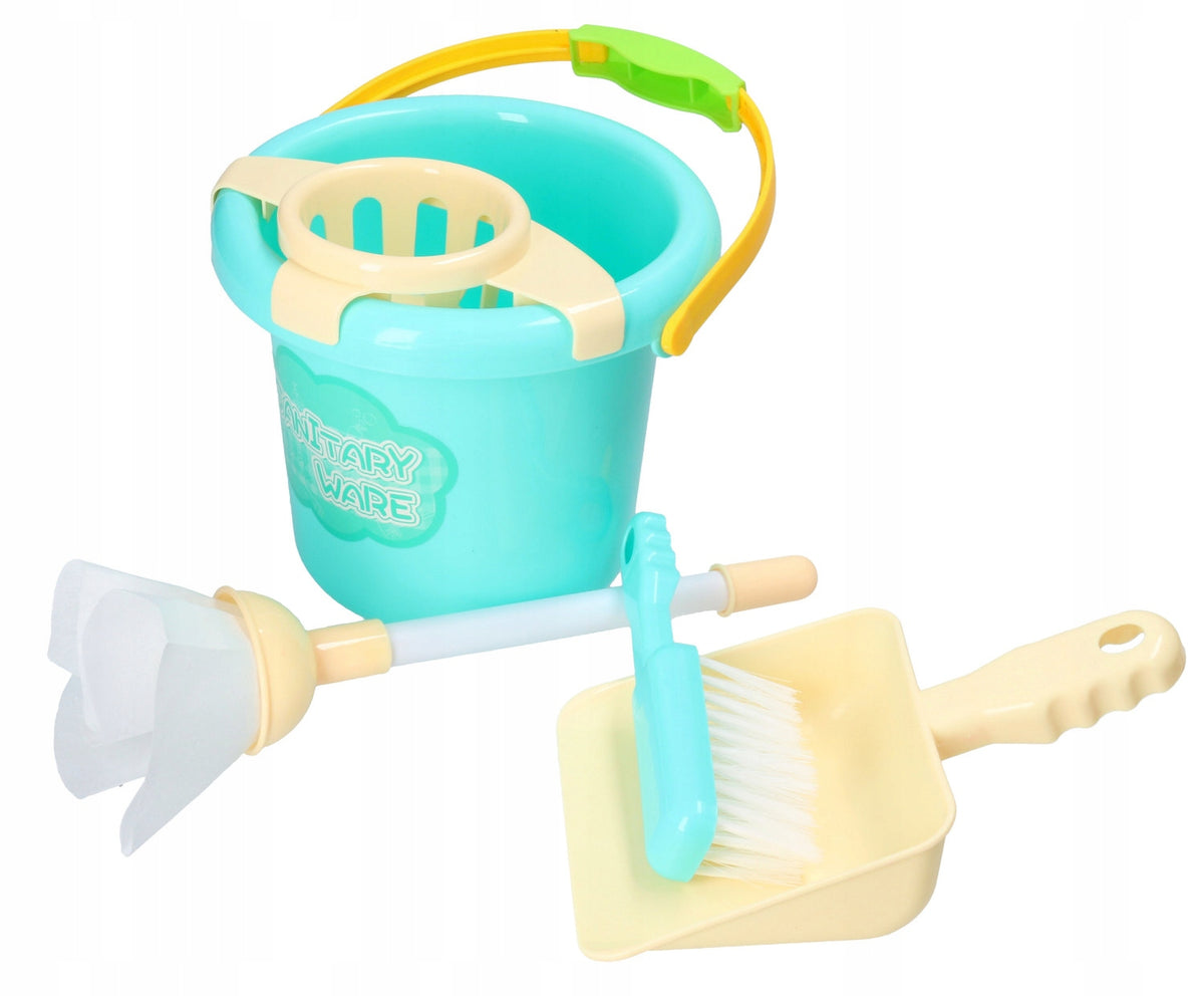 Cleaning kit for small housekeeper, mop bucket 3564 Brand Biały