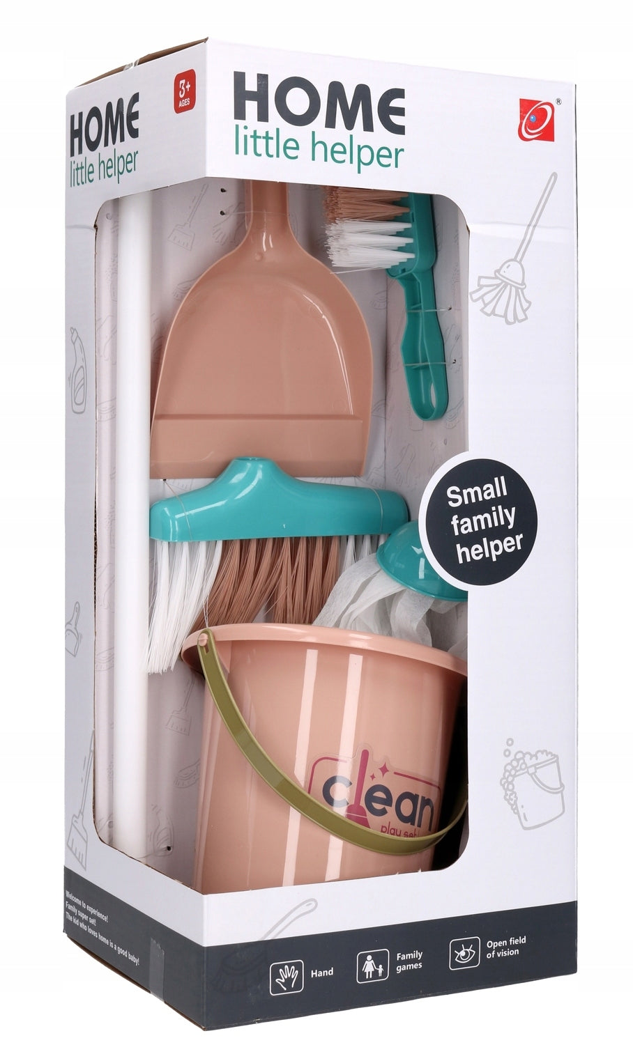 Cleaning kit - mop, bucket MY LITTLE HOME HELPER 5360 Material plastic fabric