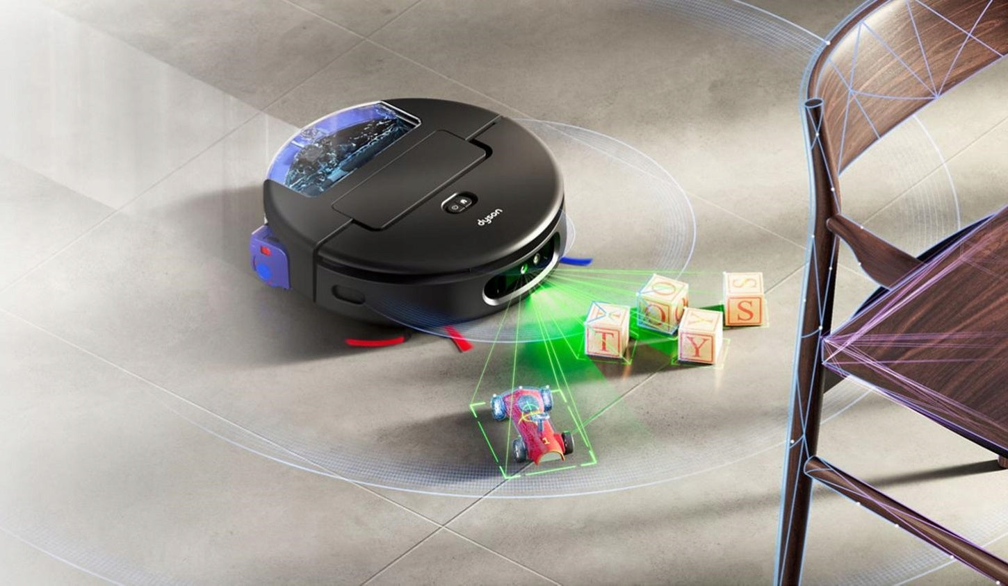 Cleaning robot Dyson Spot+Scrub Ai Dust container volume 3 l