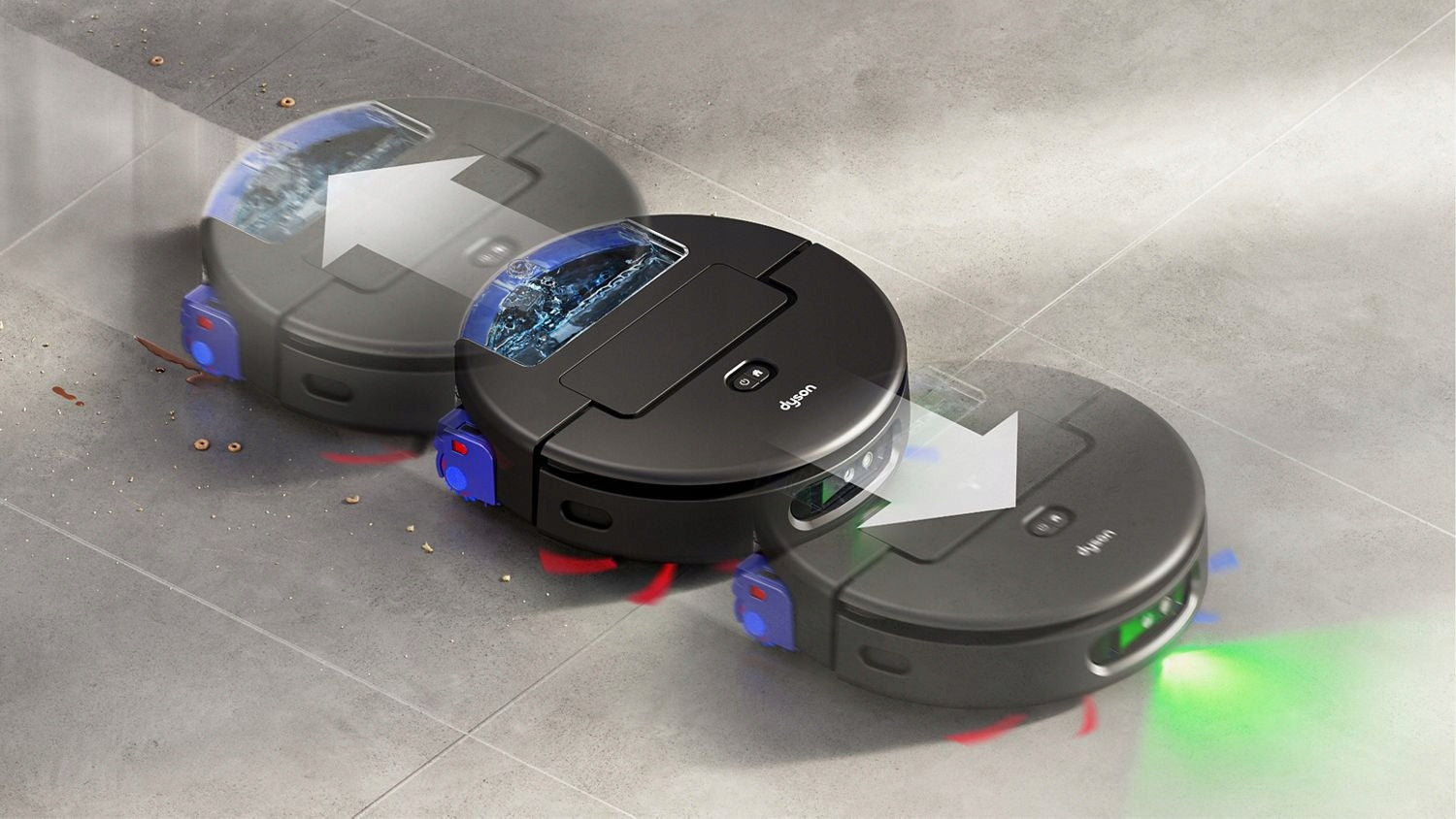 Cleaning robot Dyson Spot+Scrub Ai Model Dyson Spot+Scrub Ai