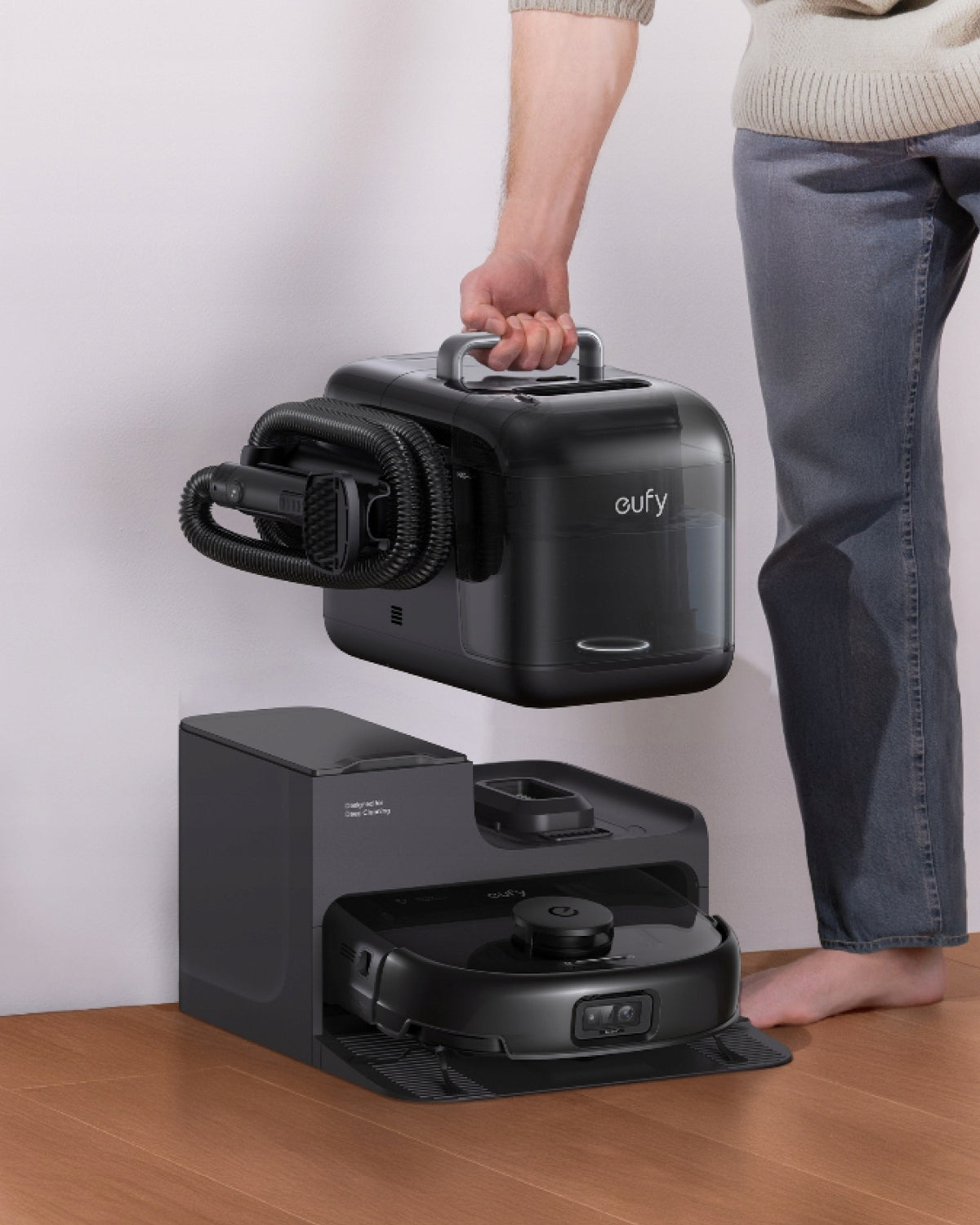 Cleaning robot Eufy Omni E28 3in1 vacuuming floor cleaning 20000Pa Brand Eufy