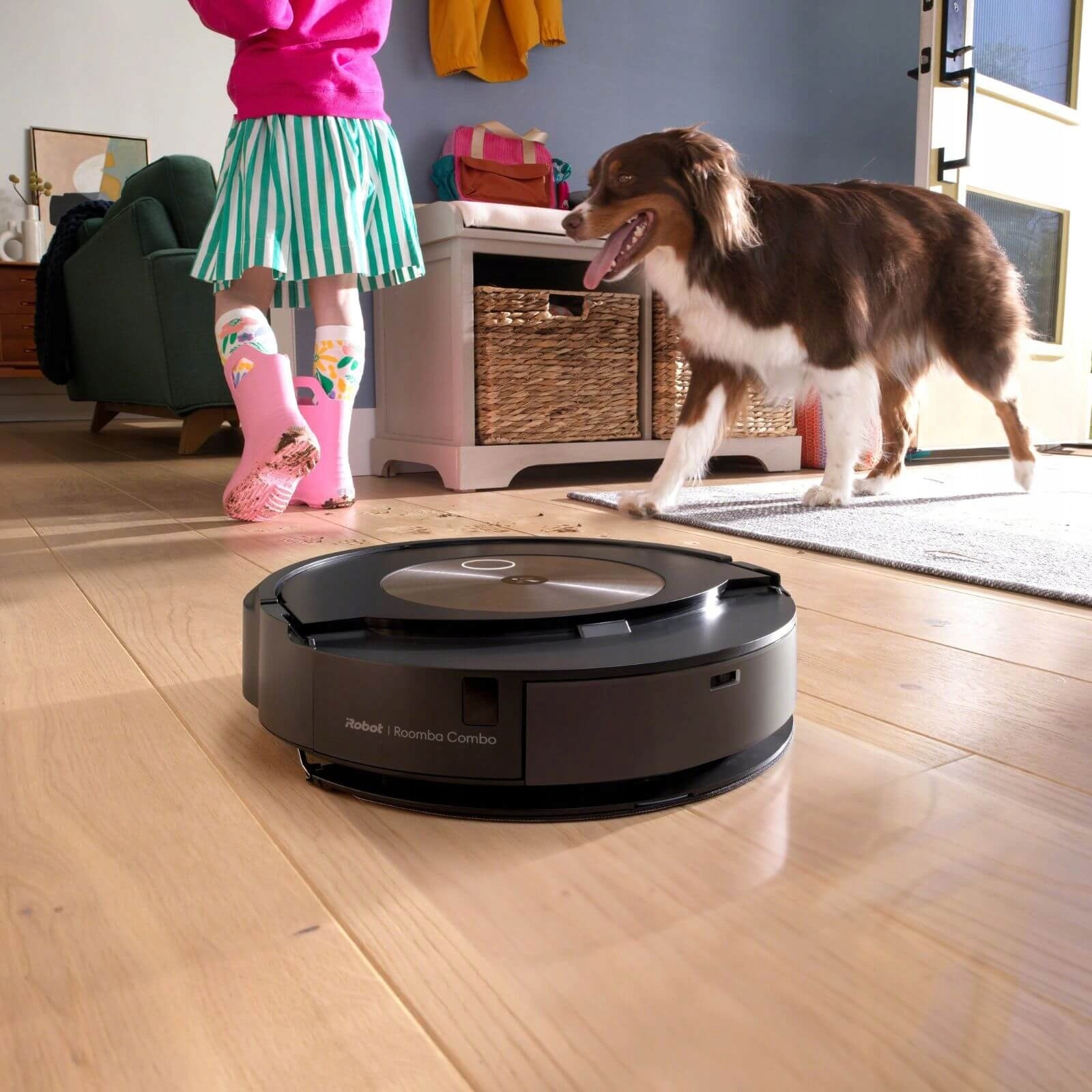 Cleaning robot IROBOT Roomba Combo J9+ Dust container volume 0.52 l