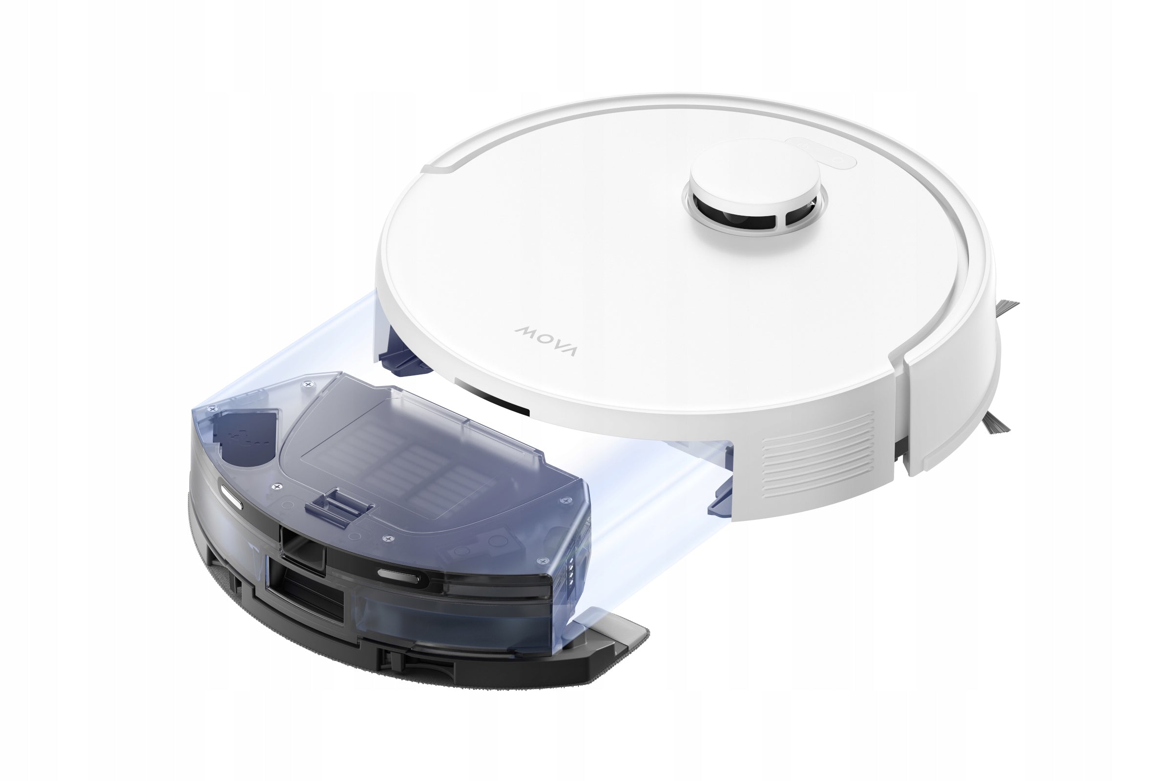 Cleaning robot Mova E20 Plus white Dust container volume 0.33 l