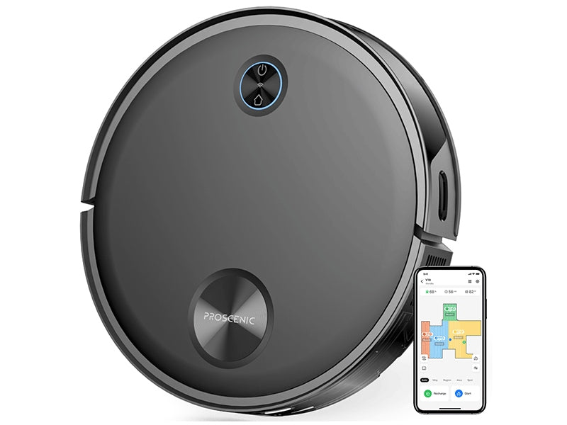 Cleaning robot Proscenic V10 3000 Pa LiDAR mop WiFi application 120 min Wireless operating time 120 min