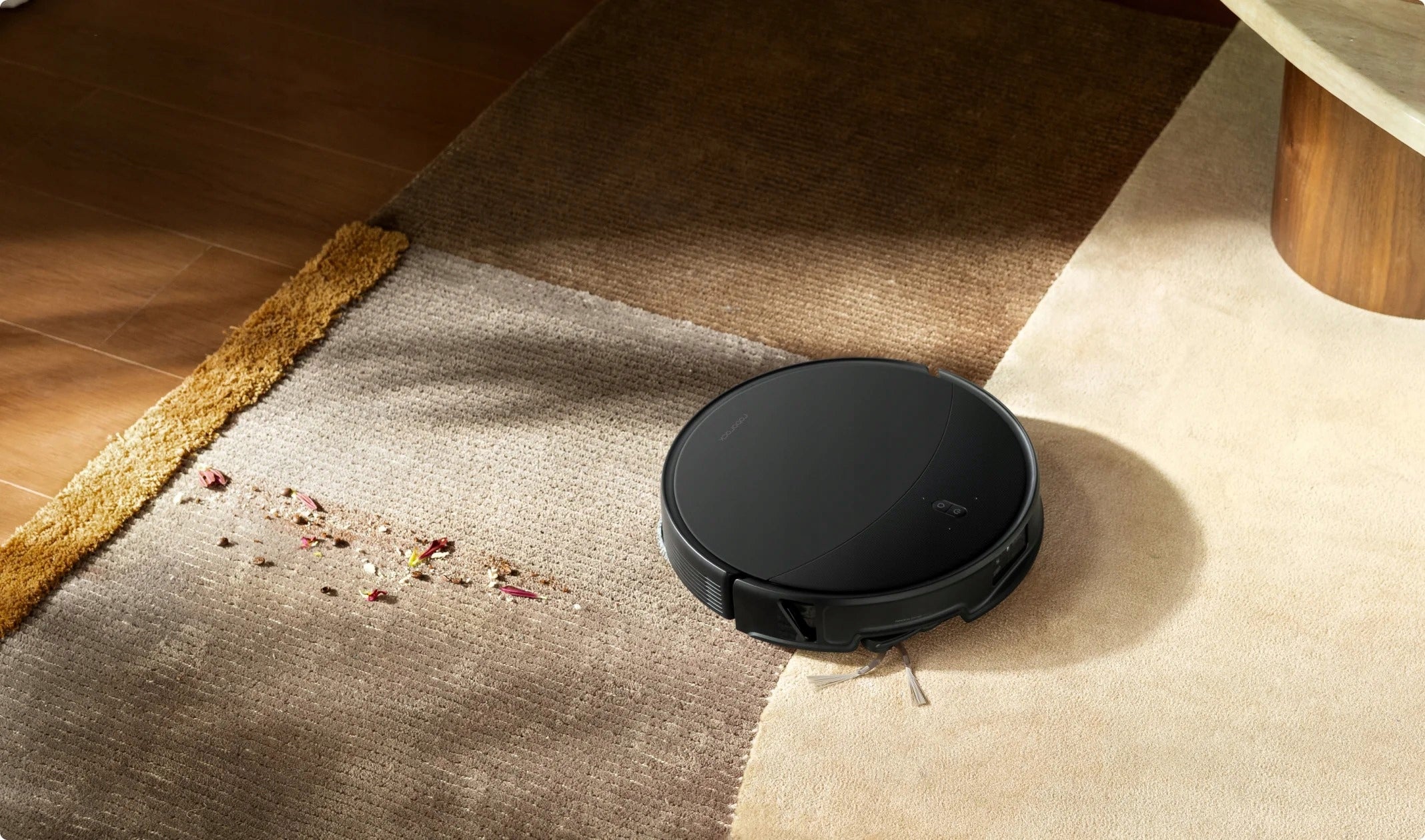 Cleaning robot ROBOROCK Saros 20 36 000 Pa with AI navigation and mopping Dominant color black