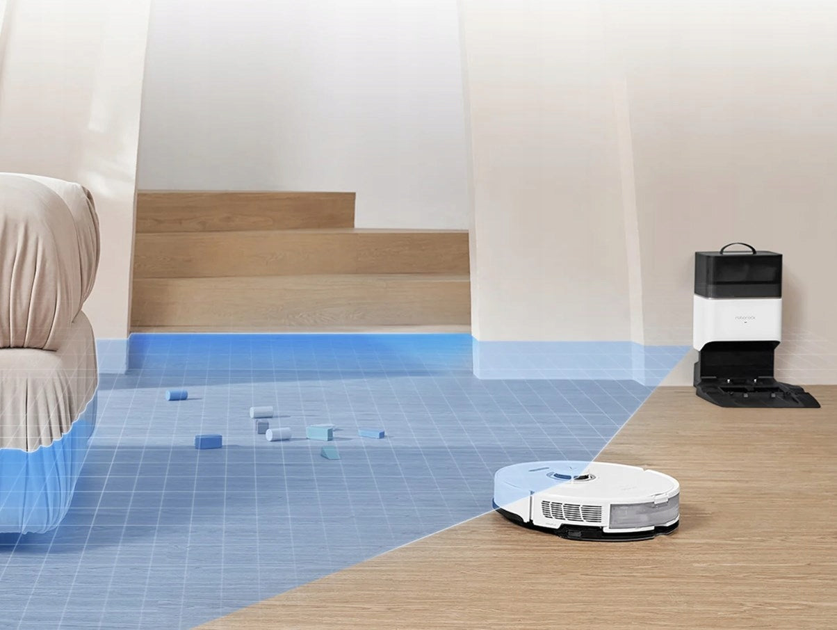Cleaning robot Roborock S8+ white Dominant color white