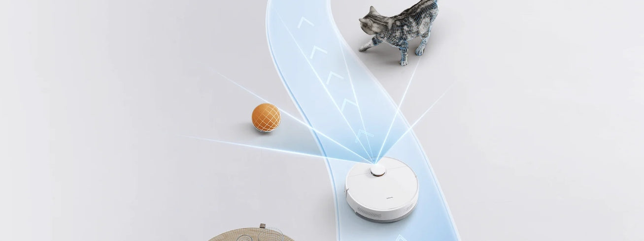 Cleaning robot Xiaomi S40C white Dust container volume 0.52 l