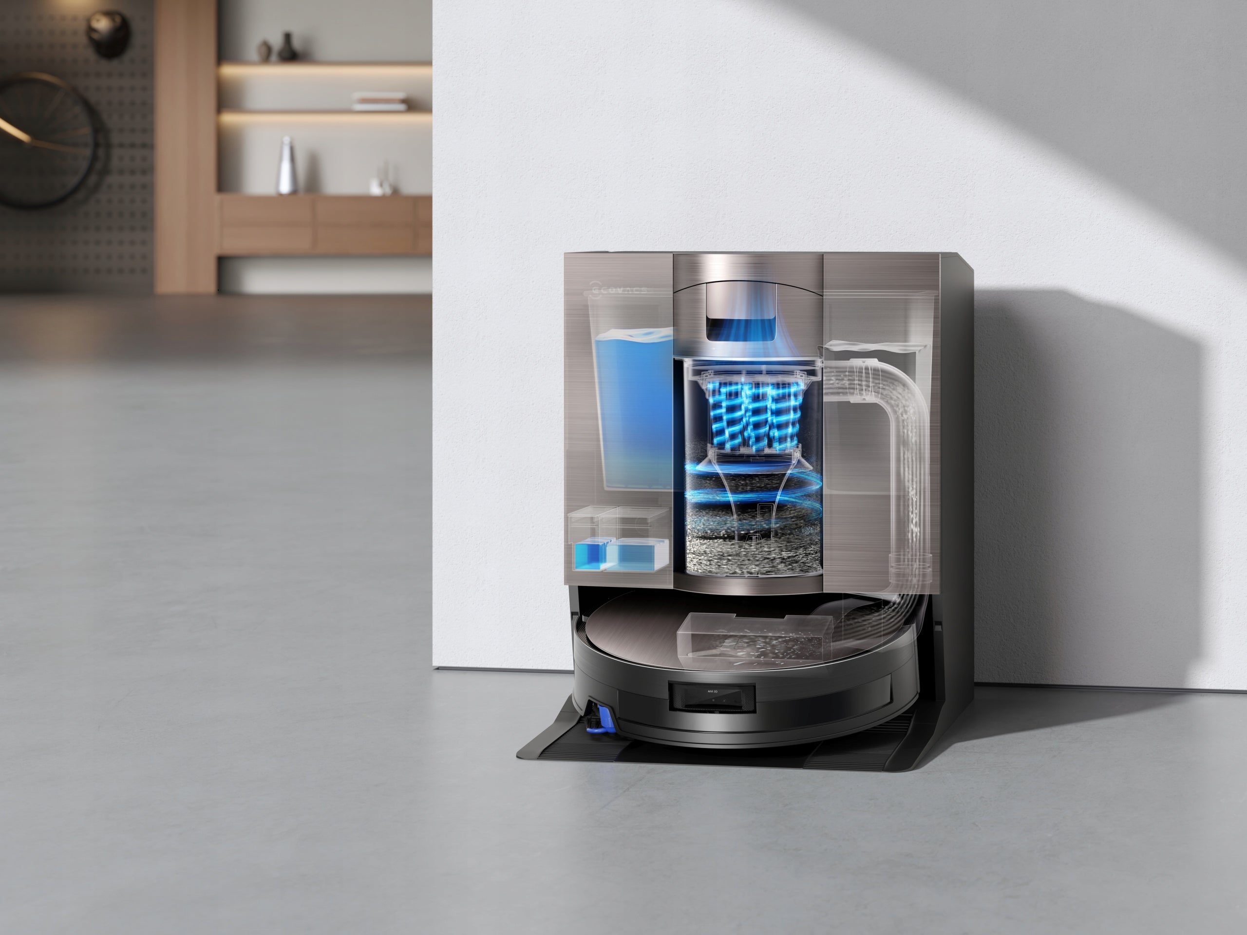 Cleaning robot mopping Ecovacs DEEBOT X11 OmniCyclone + washing station Dust container volume 0.22 l